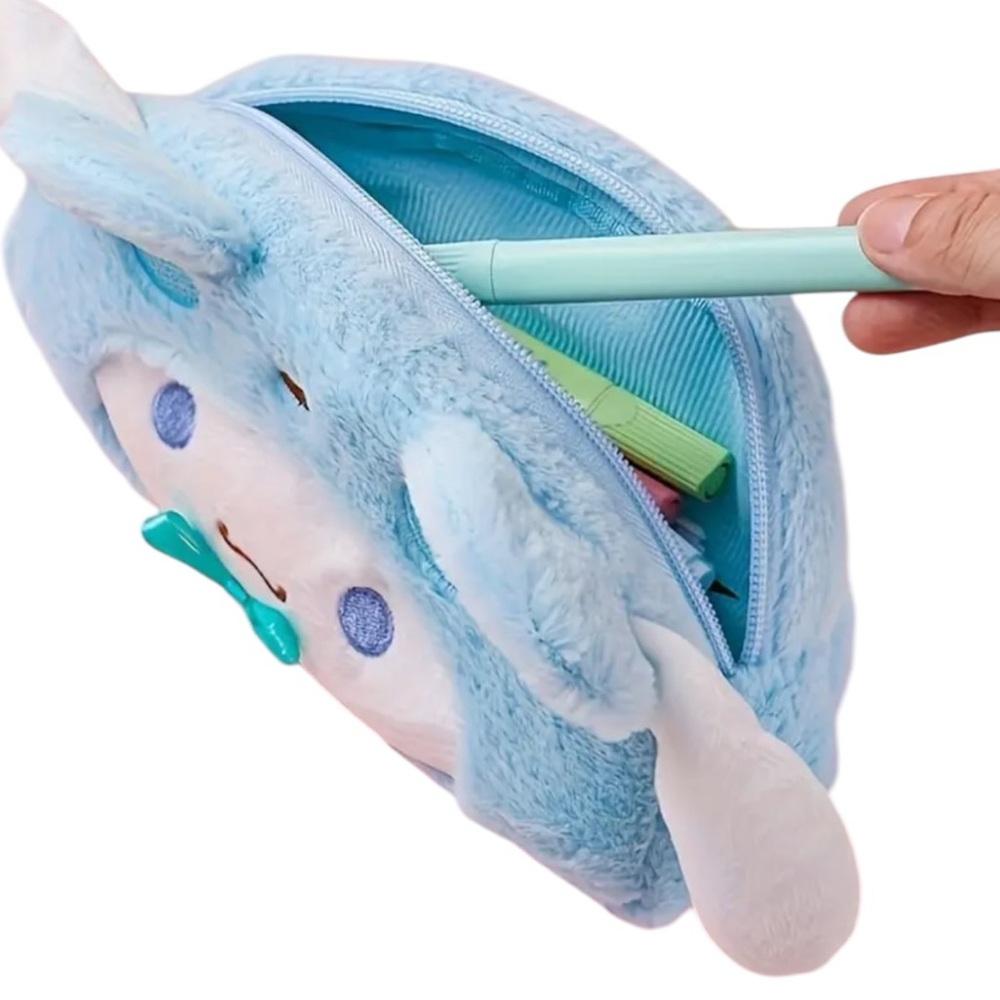 Sanrio Cinnamoroll Plush Makeup Storage Bag or Pencil Case - Picture 2 of 4